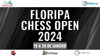 AO VIVO  1ª Rodada X Floripa Chess Open 2024 [upl. by Winifred687]