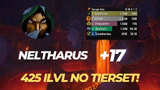 Neltharus 17 Subtlety rogue 425 ilvl no tier set WoW Dragonflight Season 2 Week 1 [upl. by Ardnaeel]