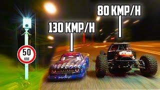 Flitspaal VS 130KMH Bestuurbare Auto [upl. by Ariad]