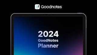 Ultimate 2024 Goodnotes Planner bestselling template 🚀 [upl. by Ellebyam569]