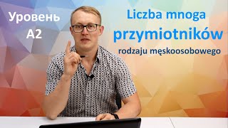 A2 1 Liczba mnoga przymiotników rodzaju męskoosobowego [upl. by Gasser]