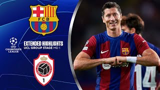 Barcelona vs Antwerp Extended Highlights  UCL Groups Stage MD 1  CBS Sports Golazo [upl. by Noit755]