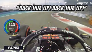 Perez being the best F1 teammate in Abu Dhabi [upl. by Eetsirk354]