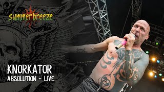 Knorkator  Absolution LIVE  Summer Breeze Open Air 2015 [upl. by Phionna758]