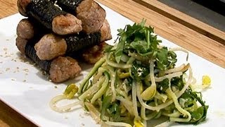 Filet mignon de porc au nori shopsuey de légumes par Bruno viala [upl. by Britni]