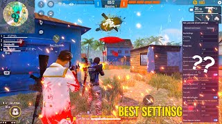 Top 5 settings for Low End PC  How to FIX in free fire ⚙️ [upl. by Gnues]