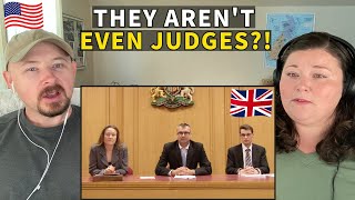 Americans React to British Courts Magistrates vs Crown Courts [upl. by Laban121]