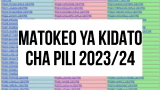 MATOKEO YA KIDATO CHA PILI 202324 • NECTA FORM TWO RESULT FTNA [upl. by Nesrac]