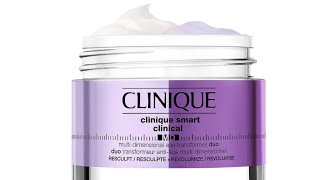 Clinique 🆕 Smart Clinical MD MultiDimensional Age Transformer Duo Resculpt and Revolumize Review [upl. by Atinav111]