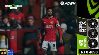 EA SPORTS FC 24 Ultra Settings 4K  RTX 4090  i9 13900K [upl. by Kalb]