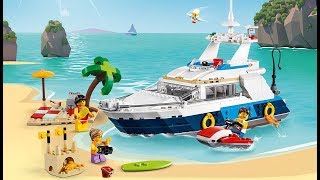 LEGO Creator 3in1 Yacht Cruise Adventures  31083 [upl. by Asilav621]