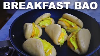 Egg and cheese bao buns from scratch [upl. by Hyacinthia]