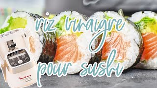 Recettes Companion — RIZ VINAIGRE POUR MAKI ET SUSHI [upl. by Enaitsirhc]