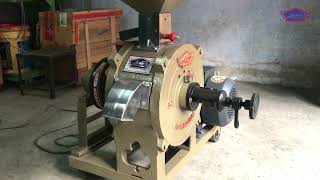 12 Inch Commercial Atta chakki Vertical Flour Mill M 91 8487036644  7226066664 [upl. by Rusticus846]