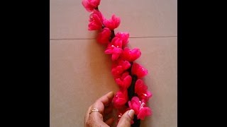 How to make organdy flowers DIY [upl. by Werd]