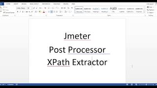 Performance Testing Expert  Jmeter  Post Processor  Xpath Extractor [upl. by Nynahs]