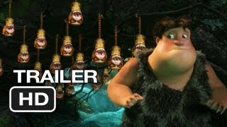 The Croods Official Trailer 1 2013  Nicolas Cage Emma Stone Movie HD [upl. by Bakemeier]