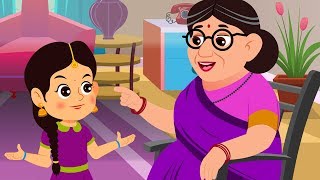 Dadi Maa Meri Dadi Maa  Hindi Nursery Rhymes  मेरी दादी माँ  Hindi Baal Geet  Hindi Rhymes [upl. by Arjun]