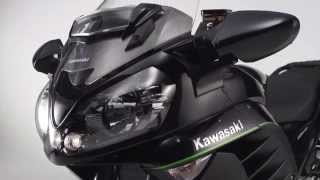 New Kawasaki 1400GTR MY15  Official Video [upl. by Einafit]