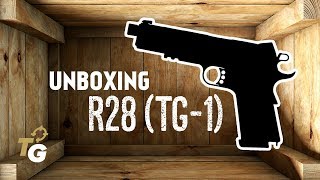 Army Armament R28 TG1  Dark EarthBrown  Airsoft Replica Unboxing [upl. by Raynard]