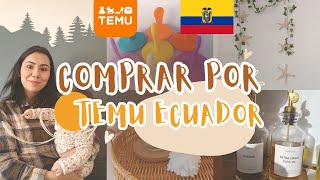 Cómo comprar por TEMU Ecuador con envío gratis sin casillero ni Courier [upl. by Akedijn788]