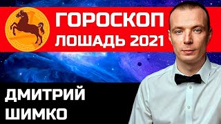 Гороскоп Лошадь 2021 Астротиполог Нумеролог  Дмитрий Шимко [upl. by Rizan]