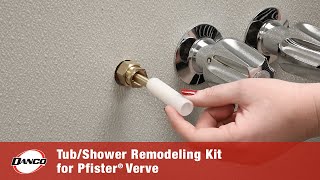 TubShower 3Handle Remodeling Kit for Price Pfister Verve in Chrome [upl. by Appel]