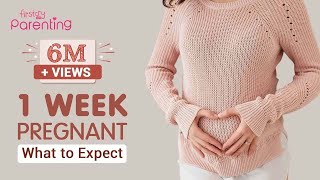 1 Week Pregnant  Early Signs Dos and Donts [upl. by Netneuq]