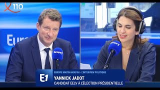 Yannick Jadot invité du rendezvous de la présidentielle le 28 mars intégrale [upl. by Uoliram]