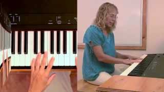 Twinkle Twinkle Little Star  piano lesson chords [upl. by Buehrer]