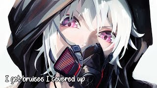 Nightcore  Afraid of the Dark [upl. by Elrebmik]