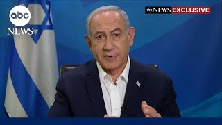 Benjamin Netanyahu discusses the IsraelGaza conflict [upl. by Einahc254]