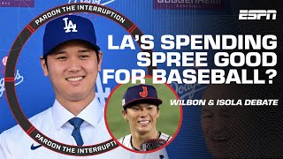 The Dodgers have spent over a BILLION on 2 players 💰 Good or bad for baseball  PTI [upl. by Arais]