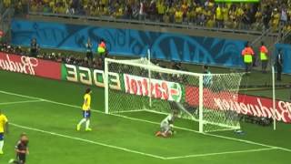 WM 2014  Deutschland  Brasilien 71 alle Tore Brasilien  Deutschland 17 [upl. by Gerald]