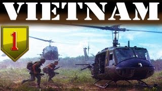 The Vietnam War  1st Infantry DivisionFull Length Historical DocumentaryCombat Footages in Color [upl. by Arahsat51]