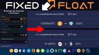 Comment échanger des cryptomonnaies rapidement avec FixedFloat [upl. by Yrgoerg]