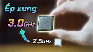 Thử ép xung CPU hết cỡ feat Q8300 [upl. by Eiramik721]