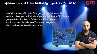 Tutorial Injektorsitz und SchachtReinigungsSatz BGS 9324 [upl. by Konstanze246]