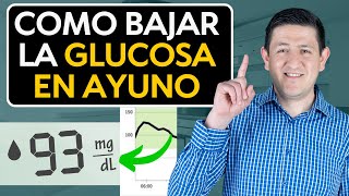 ¿Por qué tienes glucosa alta en ayuno ¡Aprende a bajarla [upl. by Stets994]