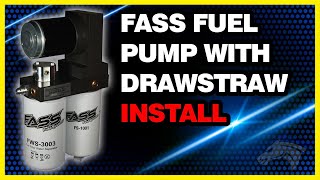 FASS Fuel Pump System w Drawstraw Install 2002 Dodge Cummins [upl. by Larner994]