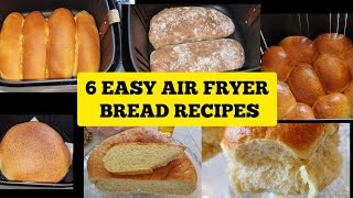 6 Best Air Fryer Bread Recipes to make At Home Beginner Friendly Recipe and Extremely Easy [upl. by Middlesworth951]