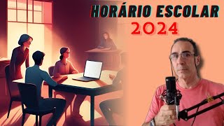 Horário Escolar gestão escolar 2024  monte carga horária de professores com nossa planilha Excel [upl. by Ahsikyw575]