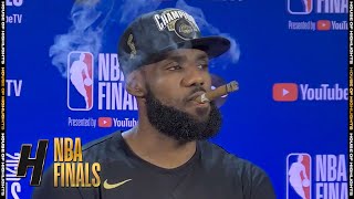 LeBron James Postgame Interview  Game 6  Heat vs Lakers  October 11 2020 NBA Finals [upl. by Dido]