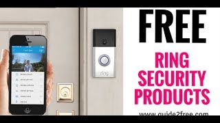 FREE RING DOORBELL CAMERA OR ACCESSORIES [upl. by Millie781]