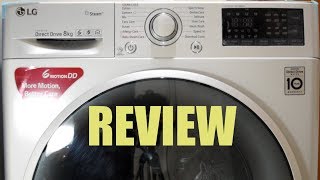 LG Front Load Washing Machine FHT1208SWL  Review [upl. by Whit384]