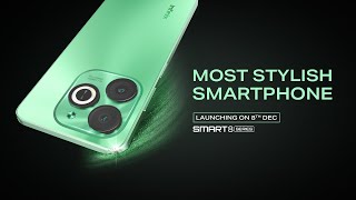 Infinix Smart 8HD  Segments 1st 90Hz PunchHole Magic Ring 5000mAh Battery  Launching 8th Dec [upl. by Cathyleen]