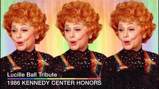 The Kennedy Center Honors w Lucille Ball 1986 [upl. by Kimmel207]