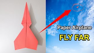 How To Make Paper Airplane Easy that Fly Far [upl. by Adnaval]