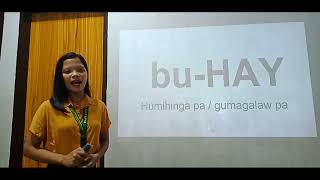 Bahagi ng Ponemang Suprasegmental Demo Teaching [upl. by Elbag]