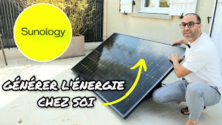 🌞 Sunology Play Max  test du panneau solaire avec Batterie intégrée gosunology [upl. by Norene]